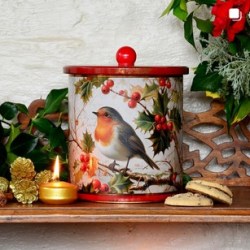 Christmas Biscuit Barrel RB2964